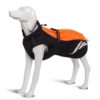 Водонепроницаемый жилет для собак оранжевый светоотражающий